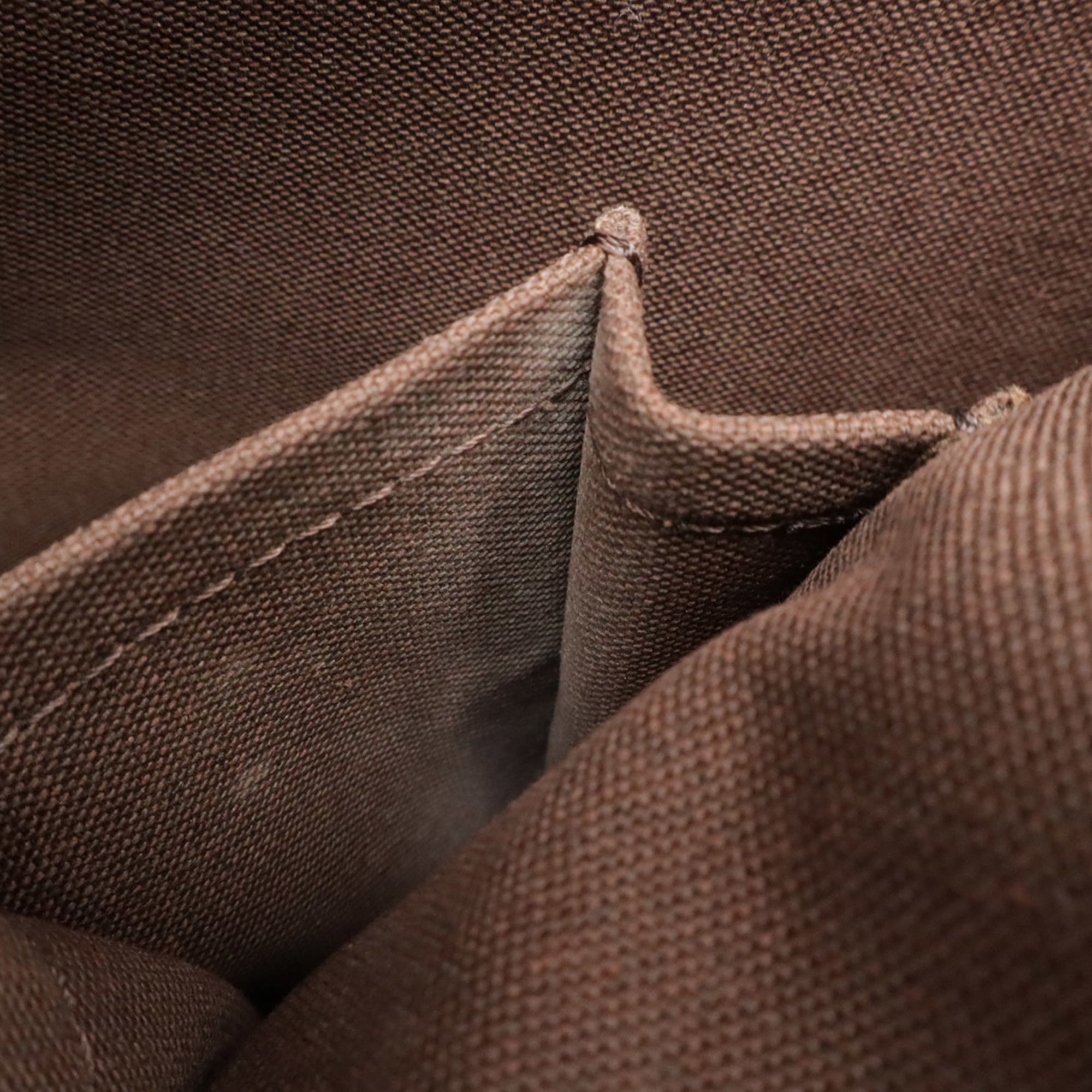 Louis Vuitton Brown Damier Canvas Pvc Shoulder Bag