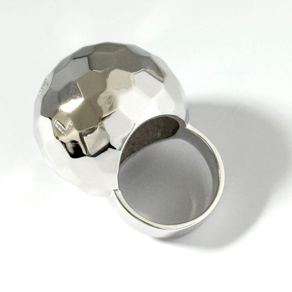 Chanel Silver Band Ring
