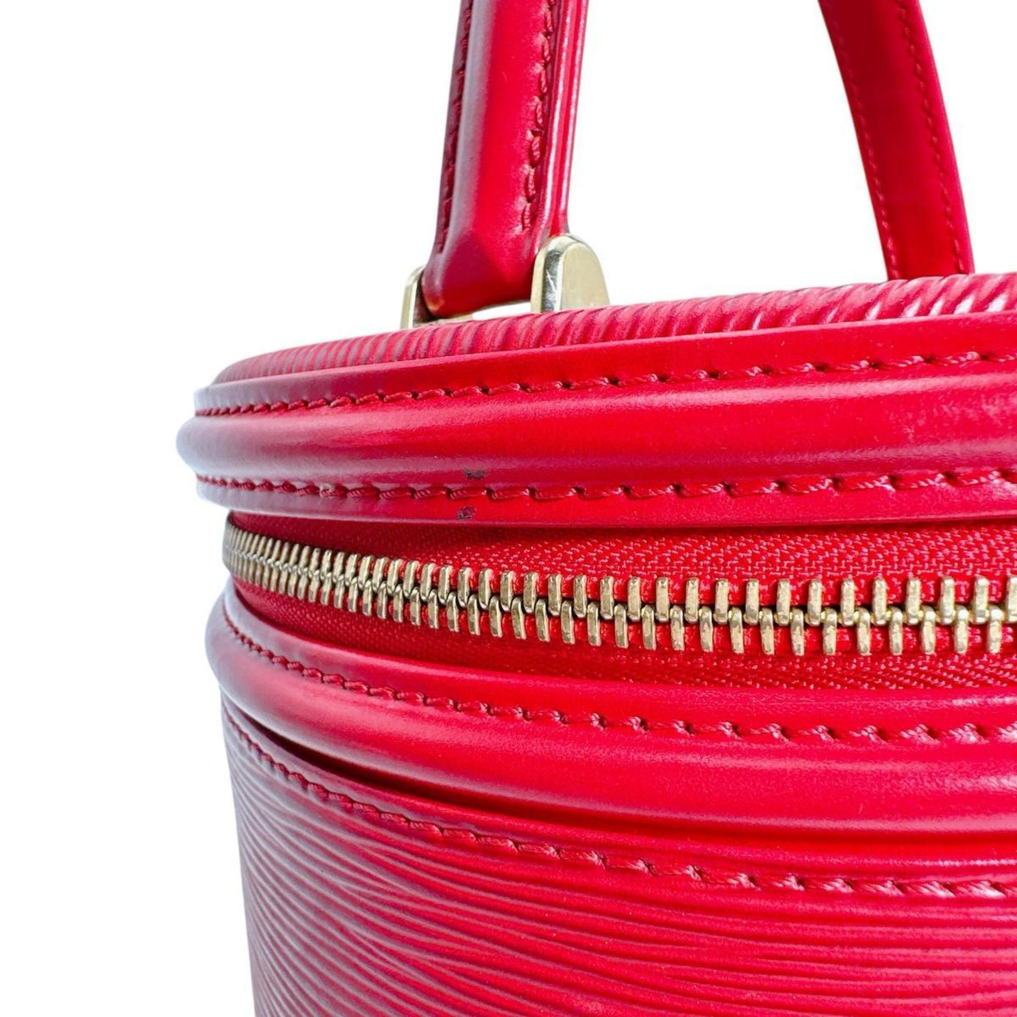 Louis Vuitton Epi Red Color Epi Leather Handbag