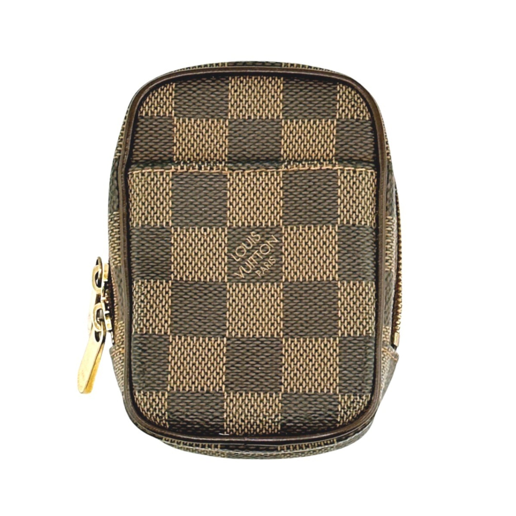 Louis Vuitton Brown Damier Canvas Pouch