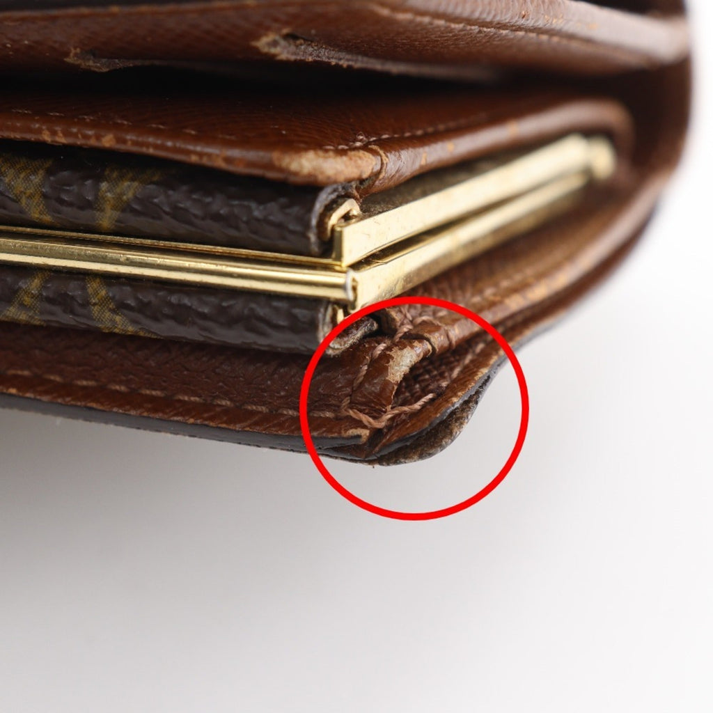 Louis Vuitton Brown Monogram Canvas Wallet