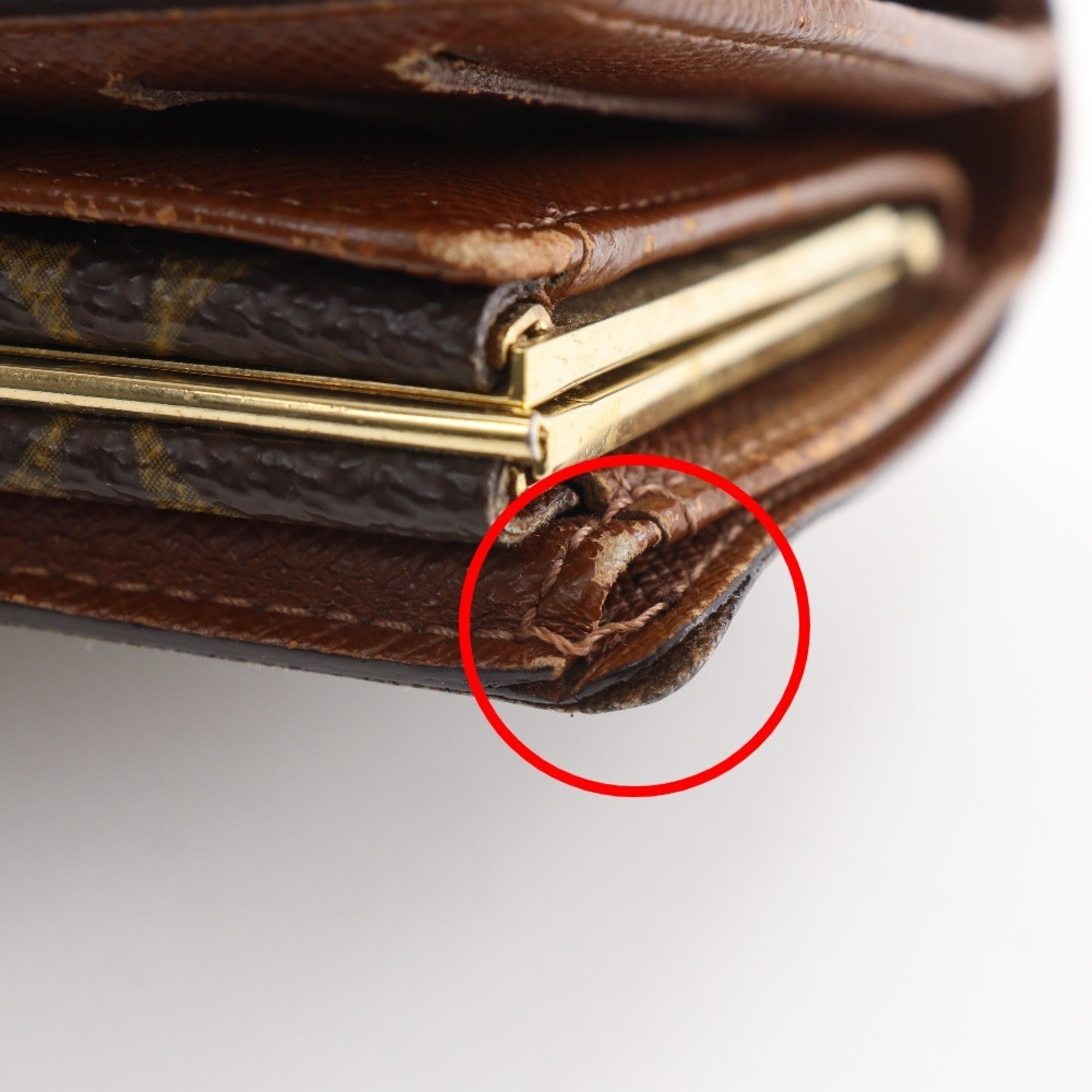 Louis Vuitton Brown Monogram Canvas Wallet