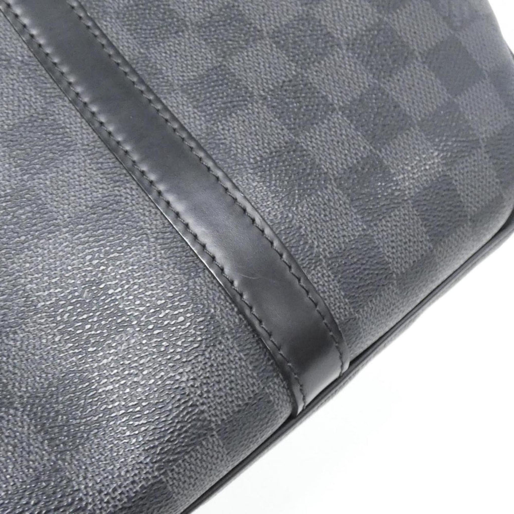 Louis Vuitton Graphite Coated Canvas Handbag