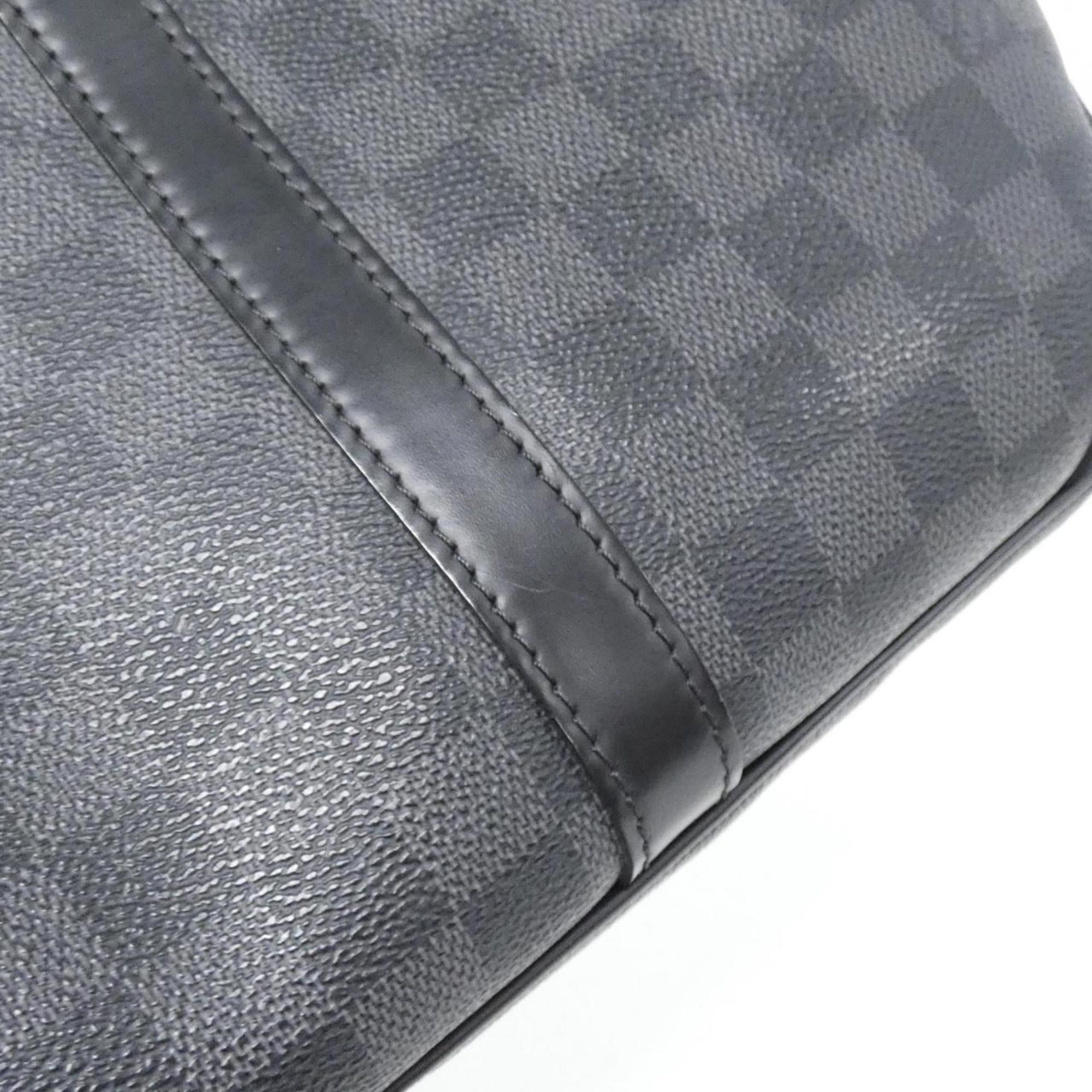 Louis Vuitton Graphite Coated Canvas Handbag