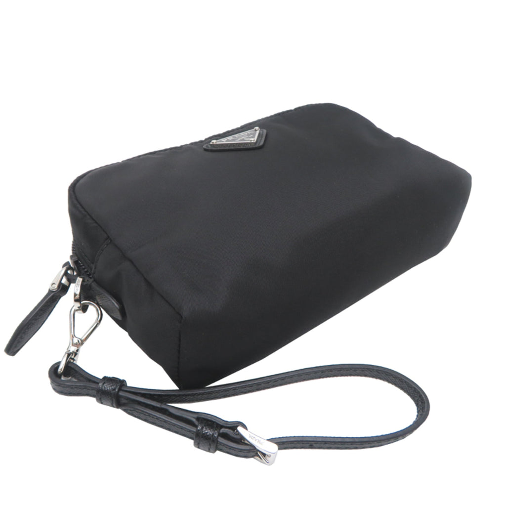 Prada Black Nylon Pouch