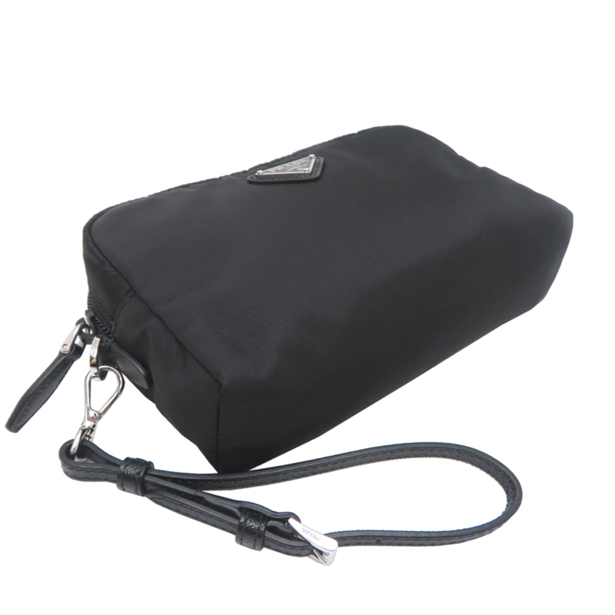 Prada Black Nylon Pouch