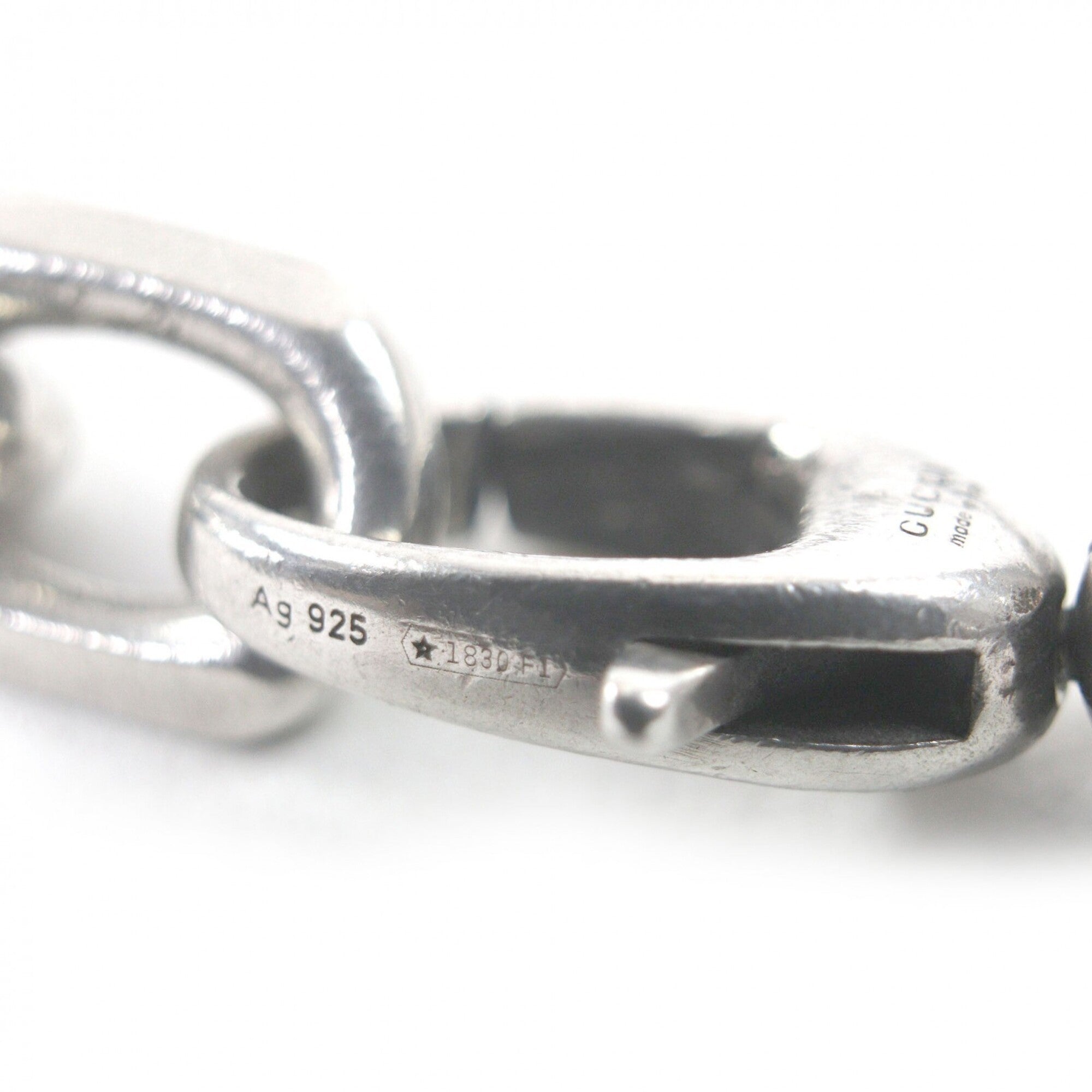Gucci Silver Silver 925 Charm Bracelet (Pre-Owned)