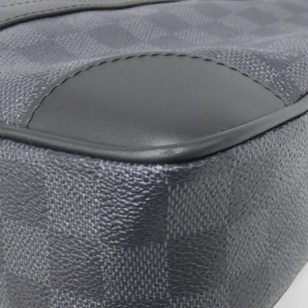 Louis Vuitton Graphite Coated Canvas Handbag