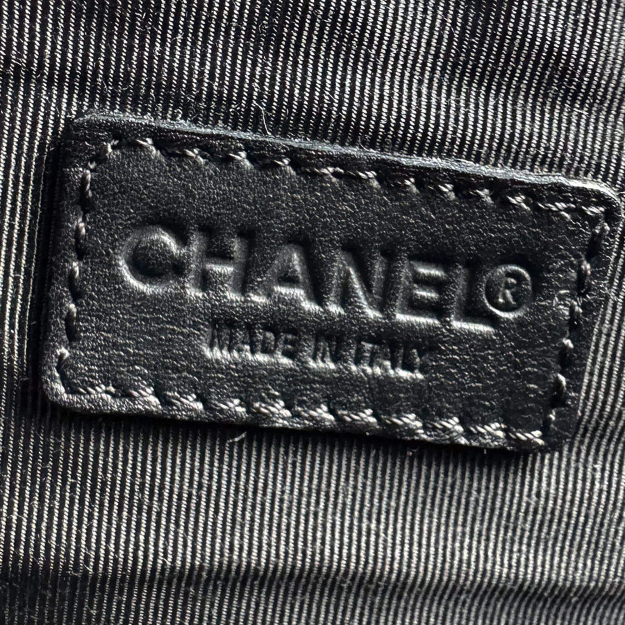 Chanel Black Leather Handbag