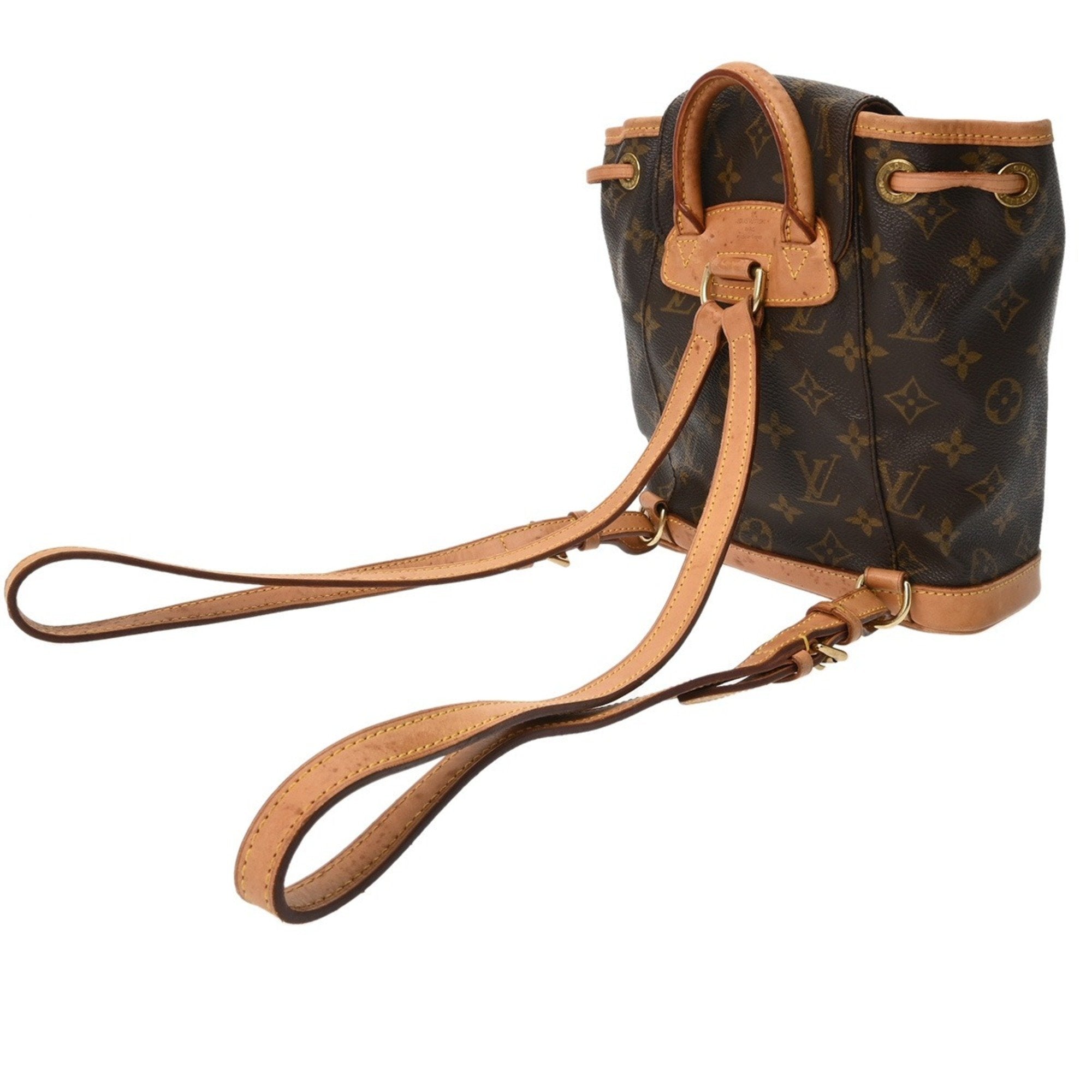 Louis Vuitton Brown Canvas Monogram Backpack