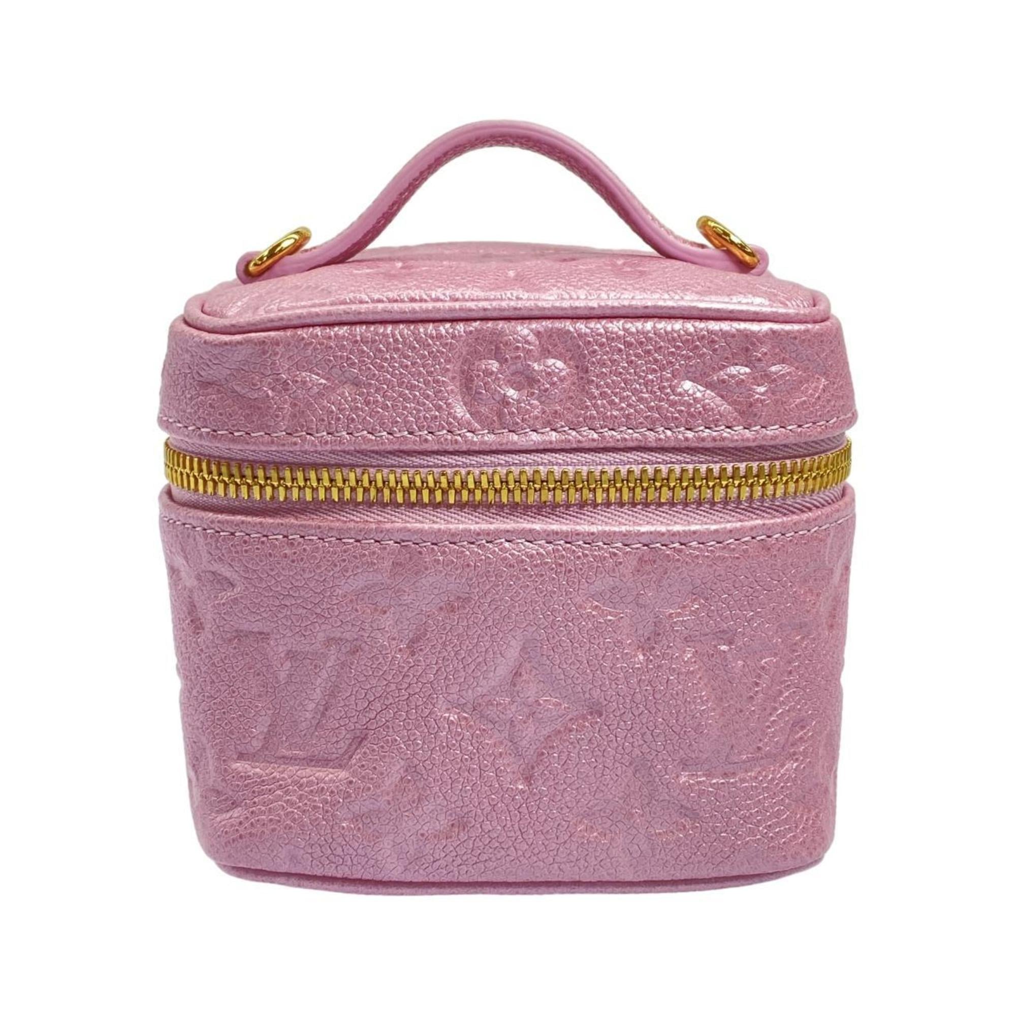 Louis Vuitton Purple Leather Pouch