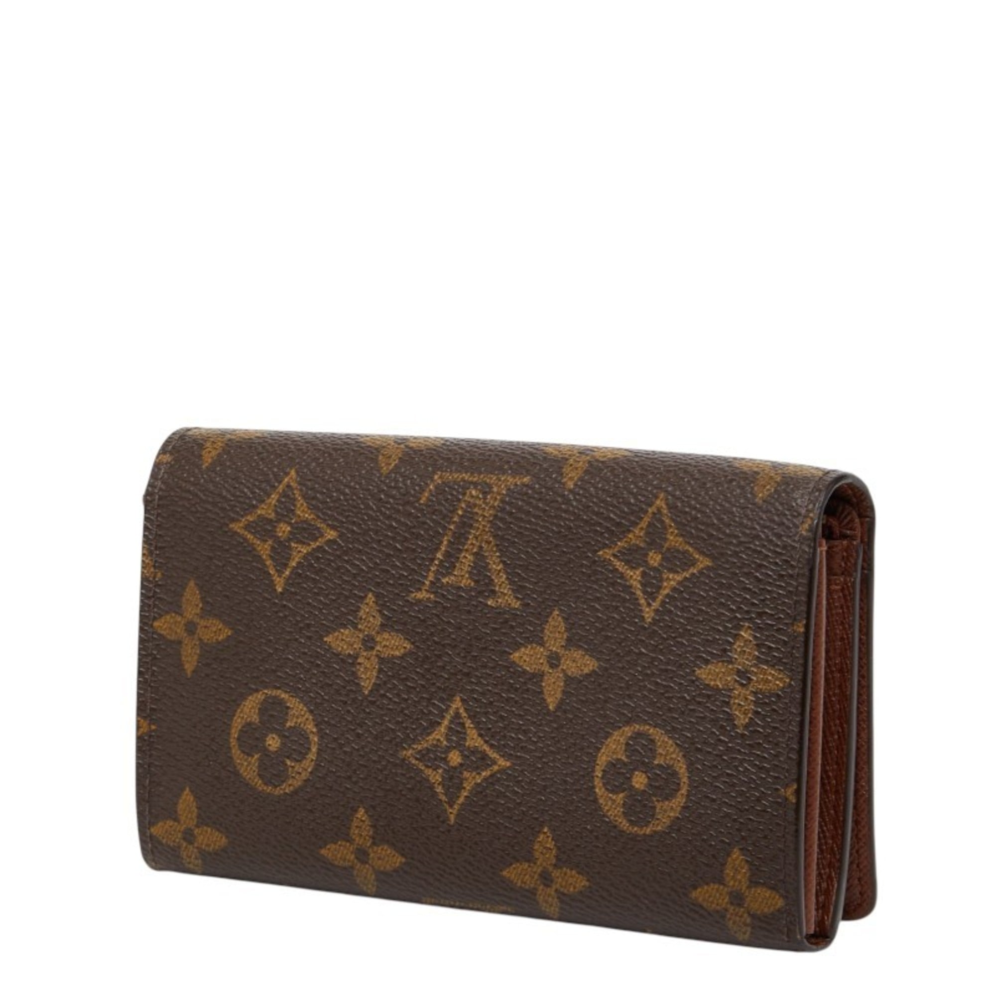 Louis Vuitton Monogram Brown Pvc Leather Wallet