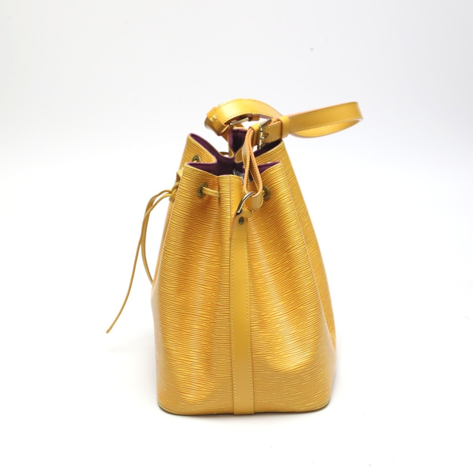 Louis Vuitton Yellow Epi Leather Shoulder Bag