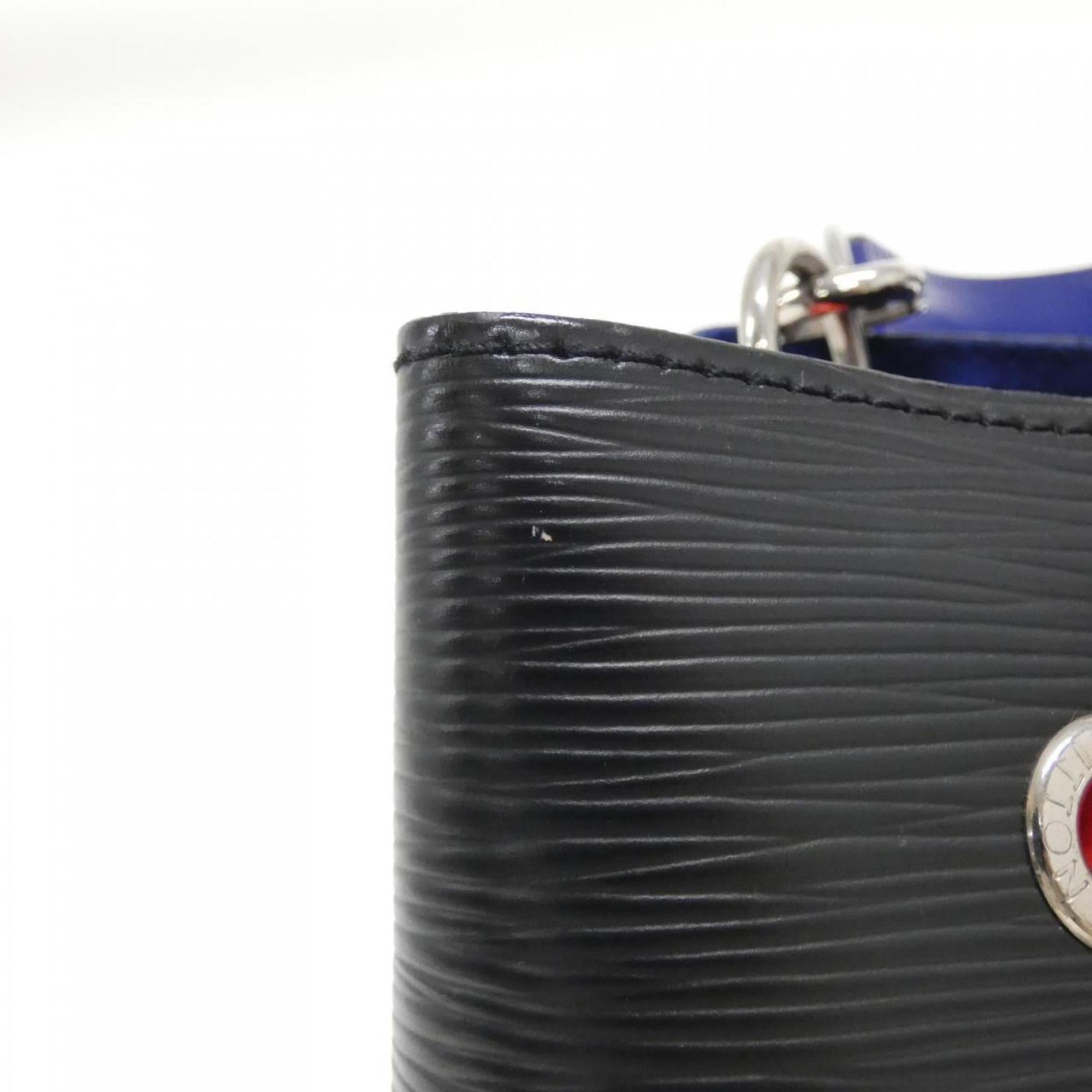 Louis Vuitton Noir Saffron Leather Shoulder Bag