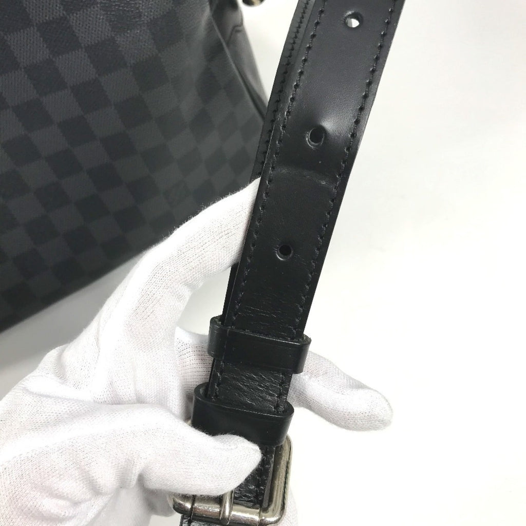 Louis Vuitton Black Damier Graphite Shoulder Bag