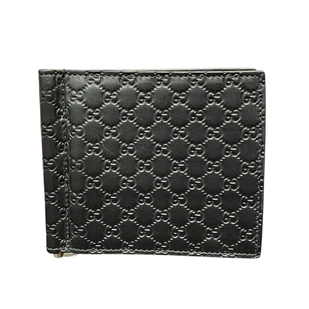 Gucci Black Leather Wallet (Bi-Fold) (Pre-Owned)