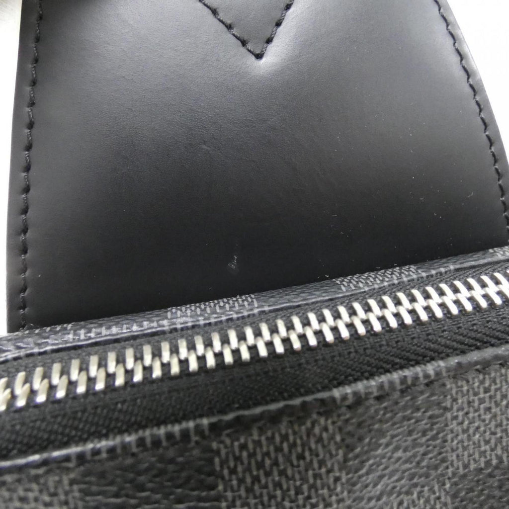 Louis Vuitton Graphite Coated Canvas Shoulder Bag Sling Bag