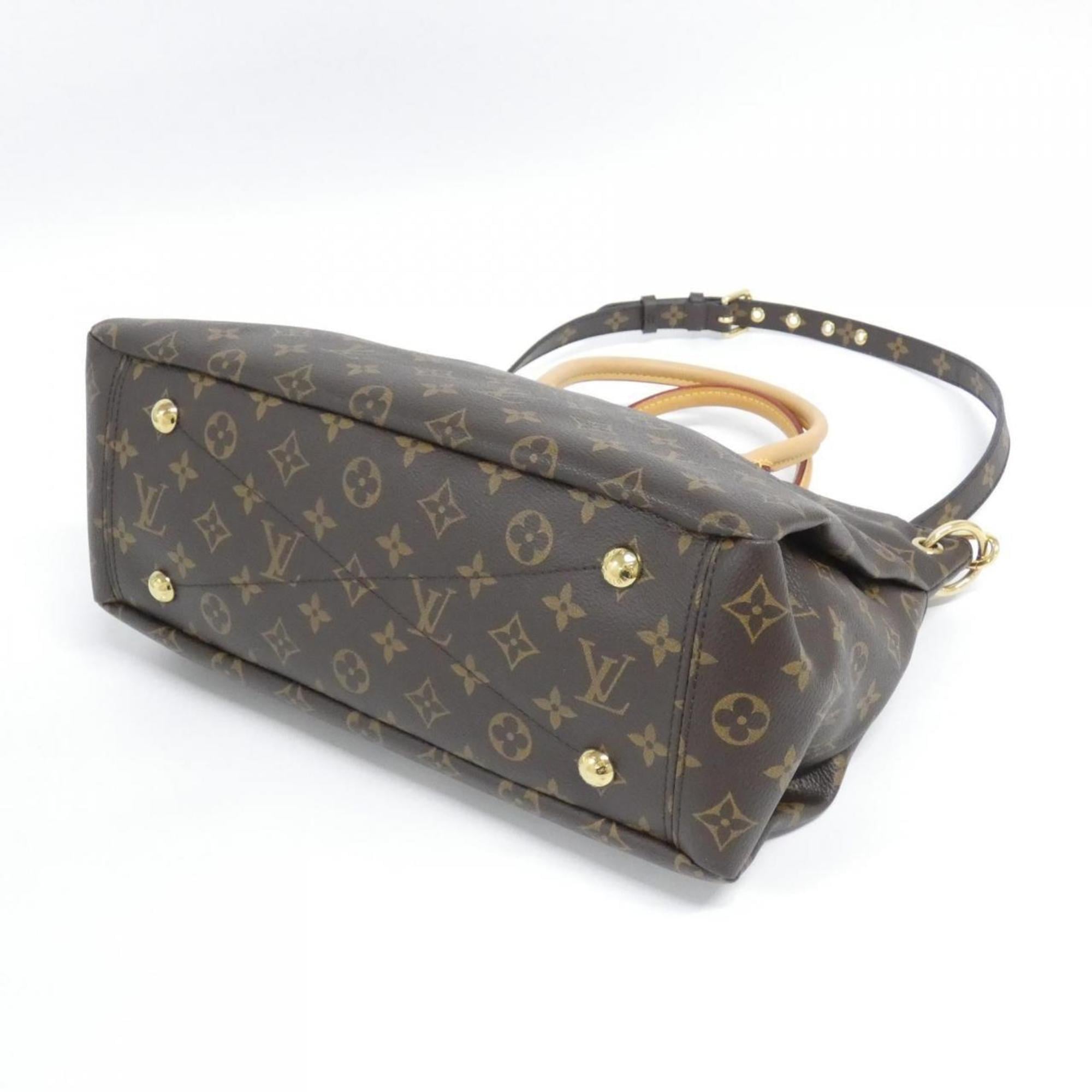 Louis Vuitton Monogram Aurore Marron Coated Canvas Handbag