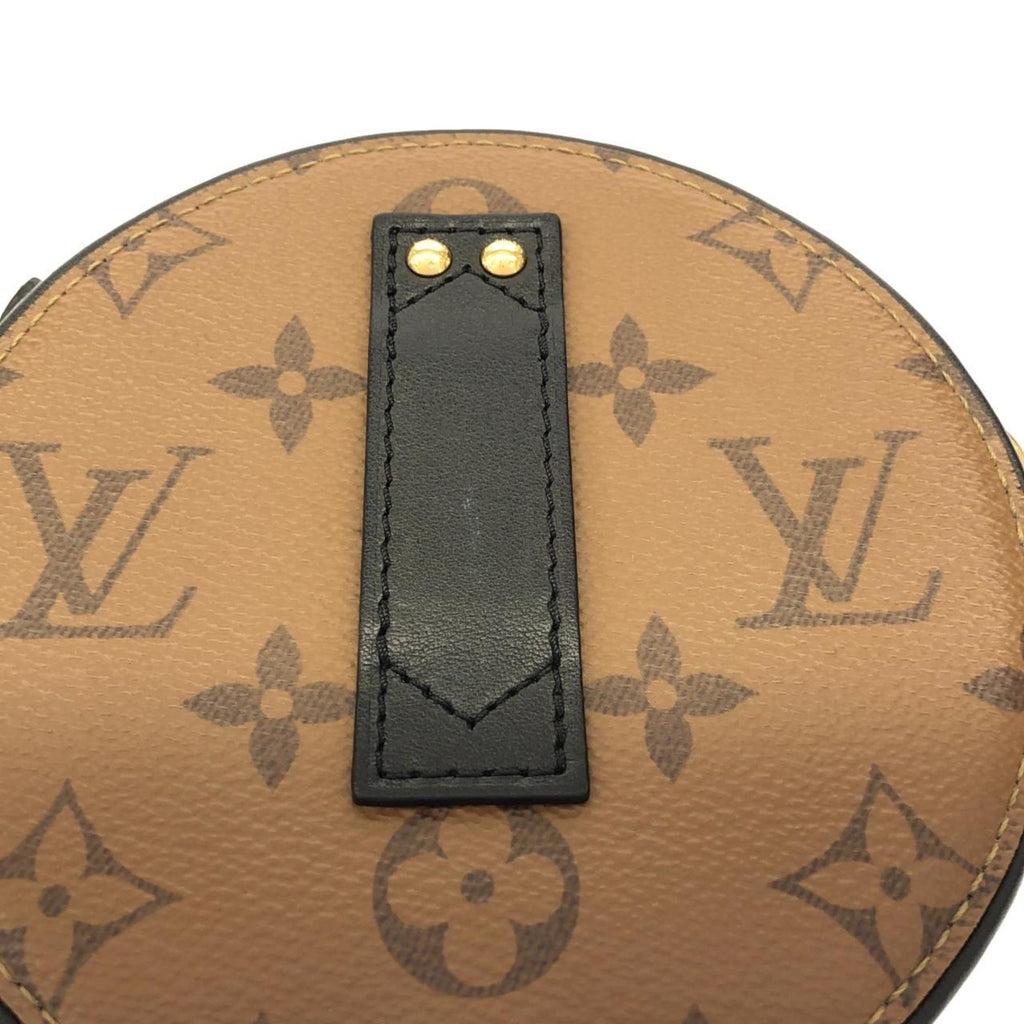 Louis Vuitton Brown Coated Canvas Shoulder Bag