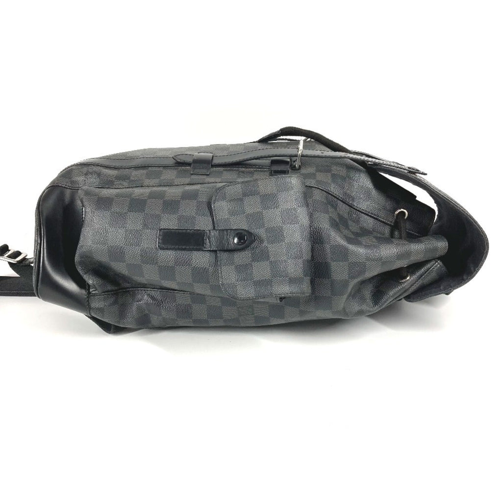 Louis Vuitton Black Damier Graphite Backpack