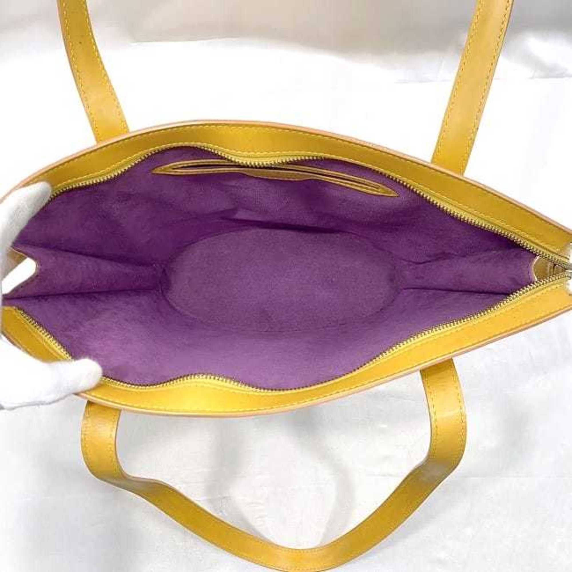 Louis Vuitton Yellow Epi Leather Tote Bag