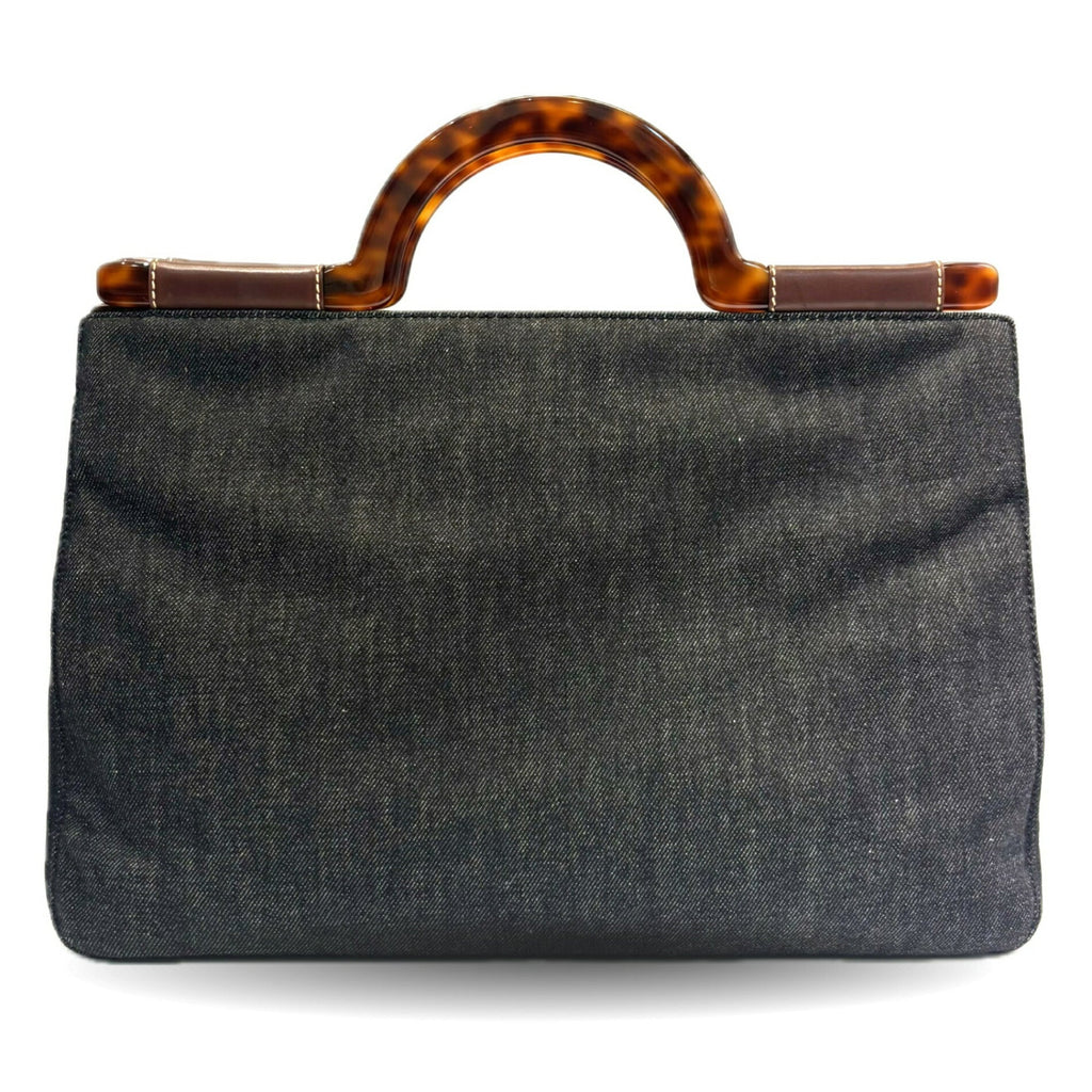 Chanel Navy Denim Handbag