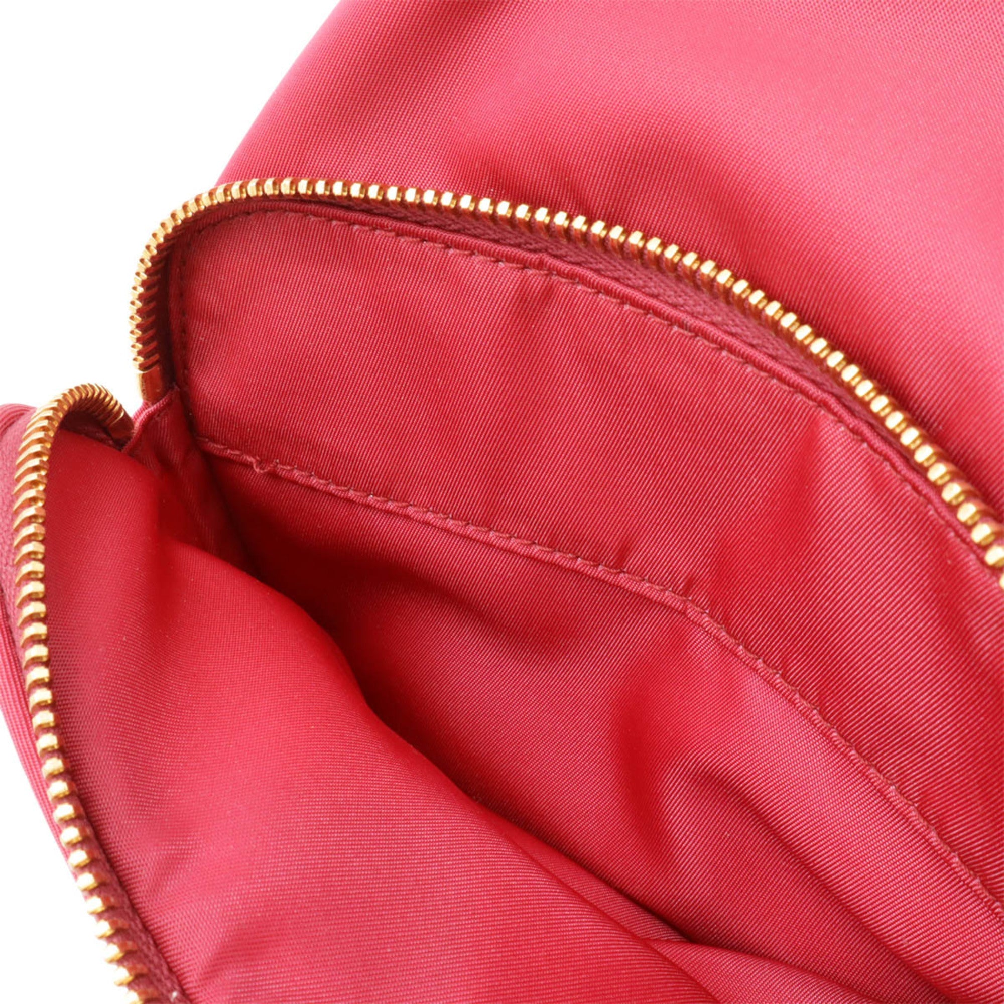 Prada Pink Nylon Handbag Shoulder Bag