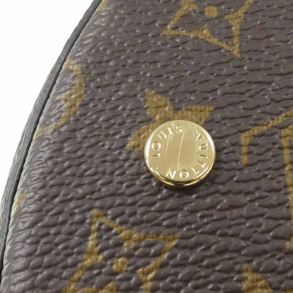 Louis Vuitton Brown Coated Canvas Handbag