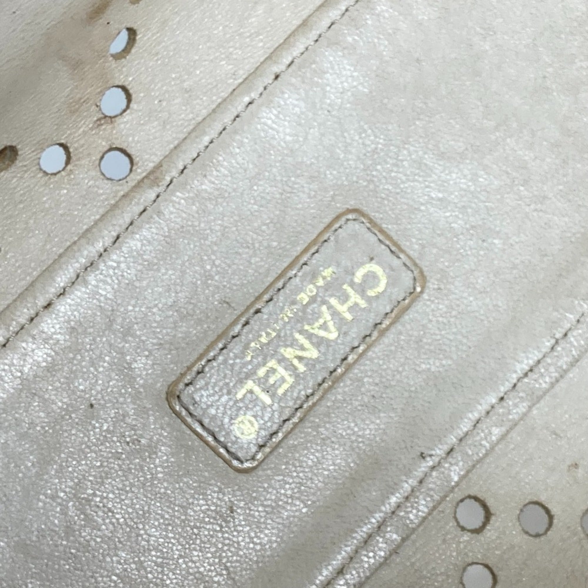 Chanel Ivory Shoulder Bag Tote Bag