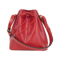 Louis Vuitton Red Color Leather Shoulder Bag