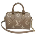 Louis Vuitton Grayish Tourterelle Monogram Empreinte Boston Bag