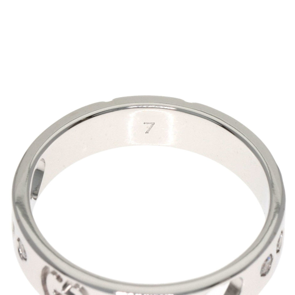 Gucci Icon White Gold (18K) Band Ring (Pre-Owned)