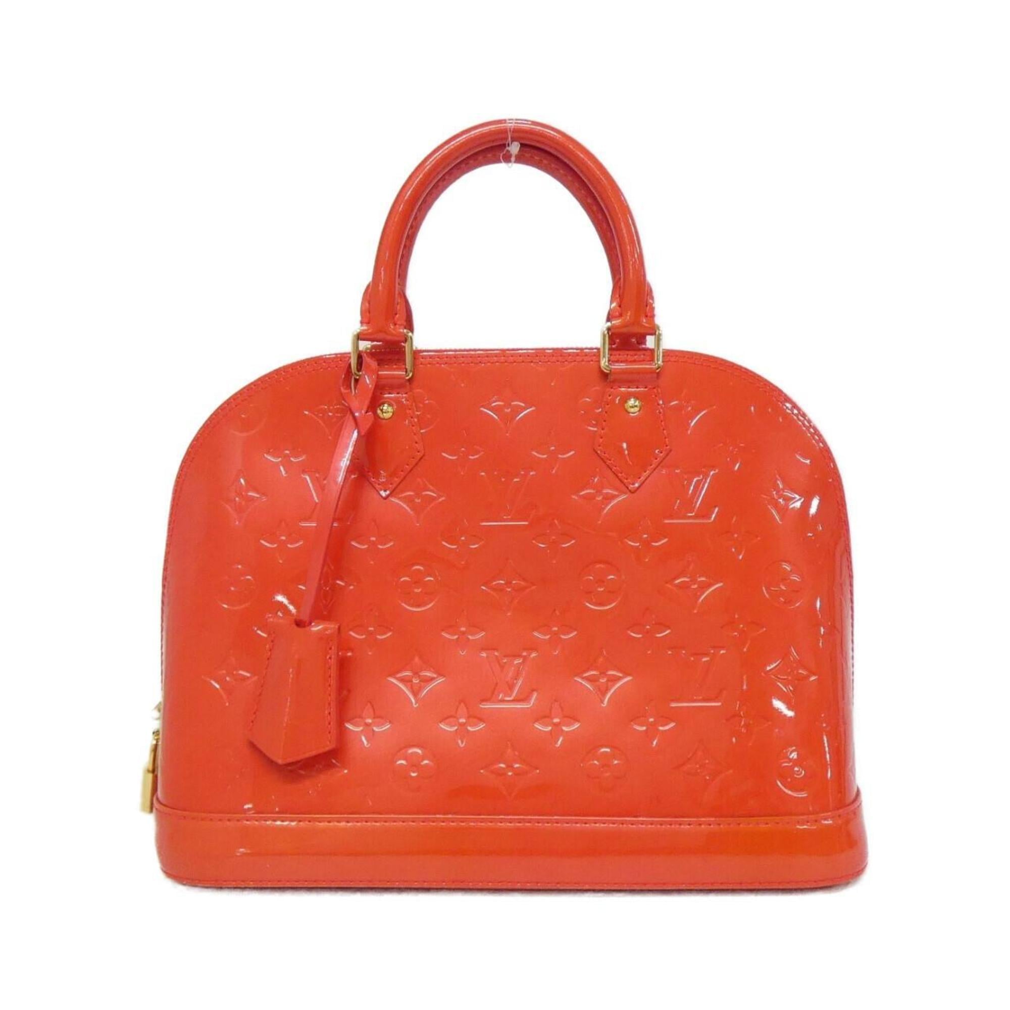 Louis Vuitton Rouge Grenadine Leather Handbag