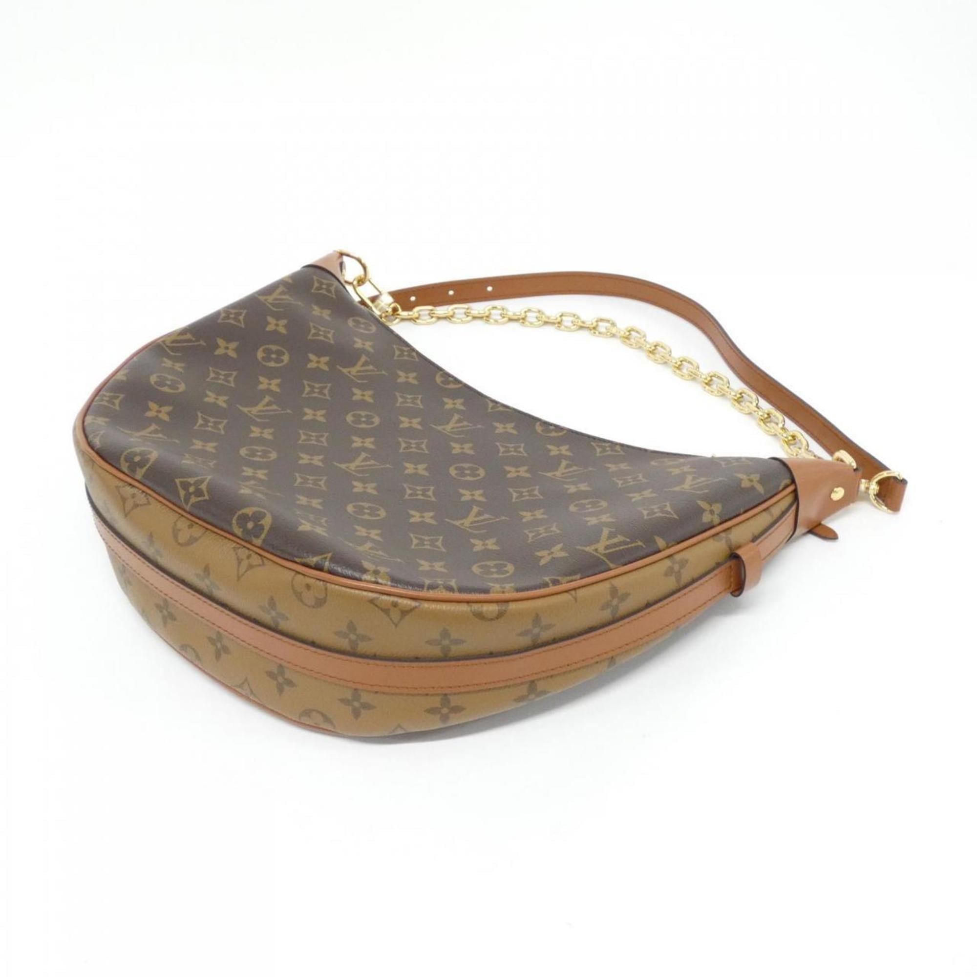 Louis Vuitton Marron Monogram Reverse Monogram Reverse Shoulder Bag