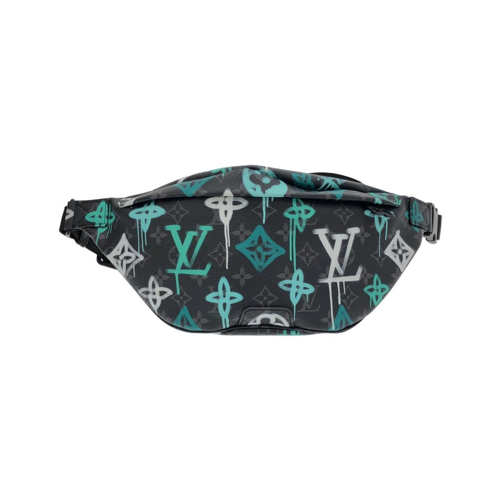 Louis Vuitton Black Coated Canvas Shoulder Bag