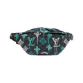 Louis Vuitton Black Coated Canvas Shoulder Bag