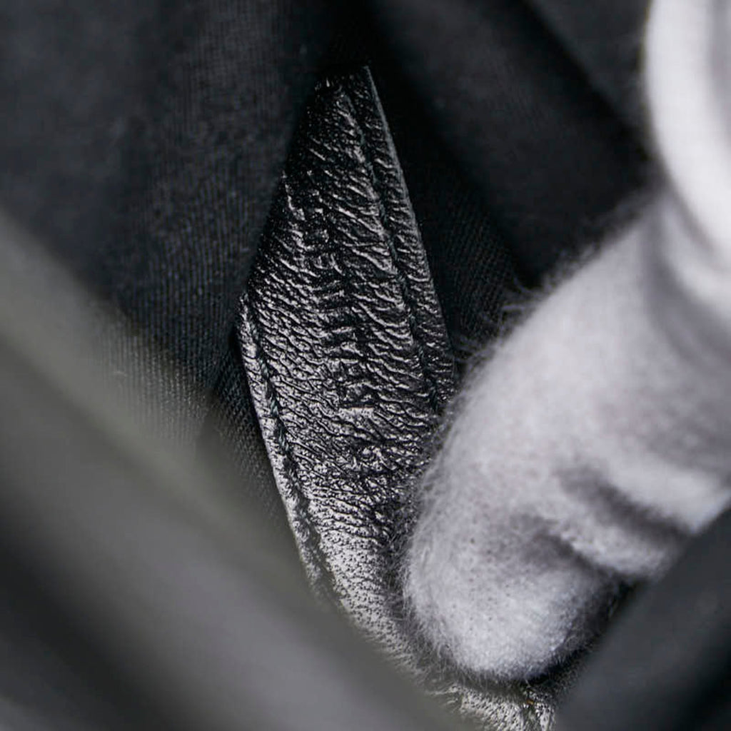 Balenciaga Black Leather Backpack