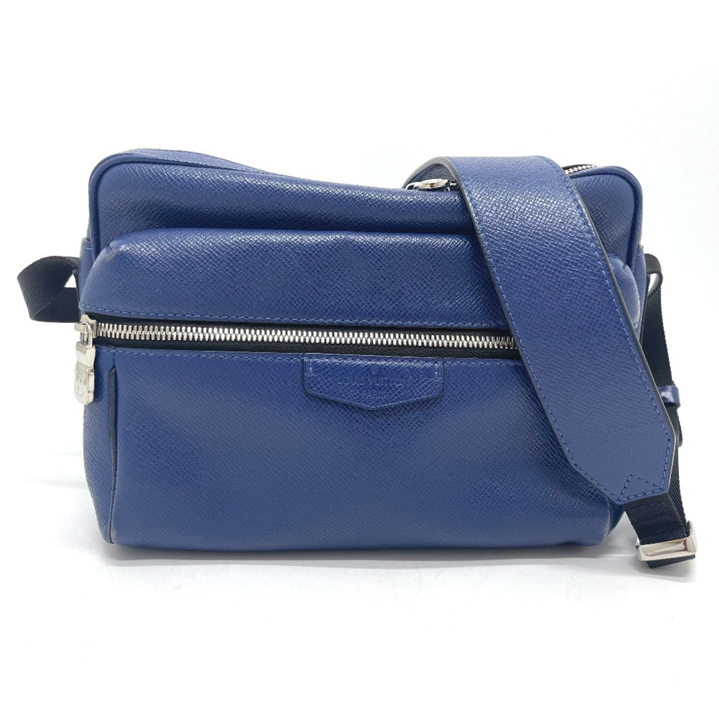Louis Vuitton Blue Leather Shoulder Bag
