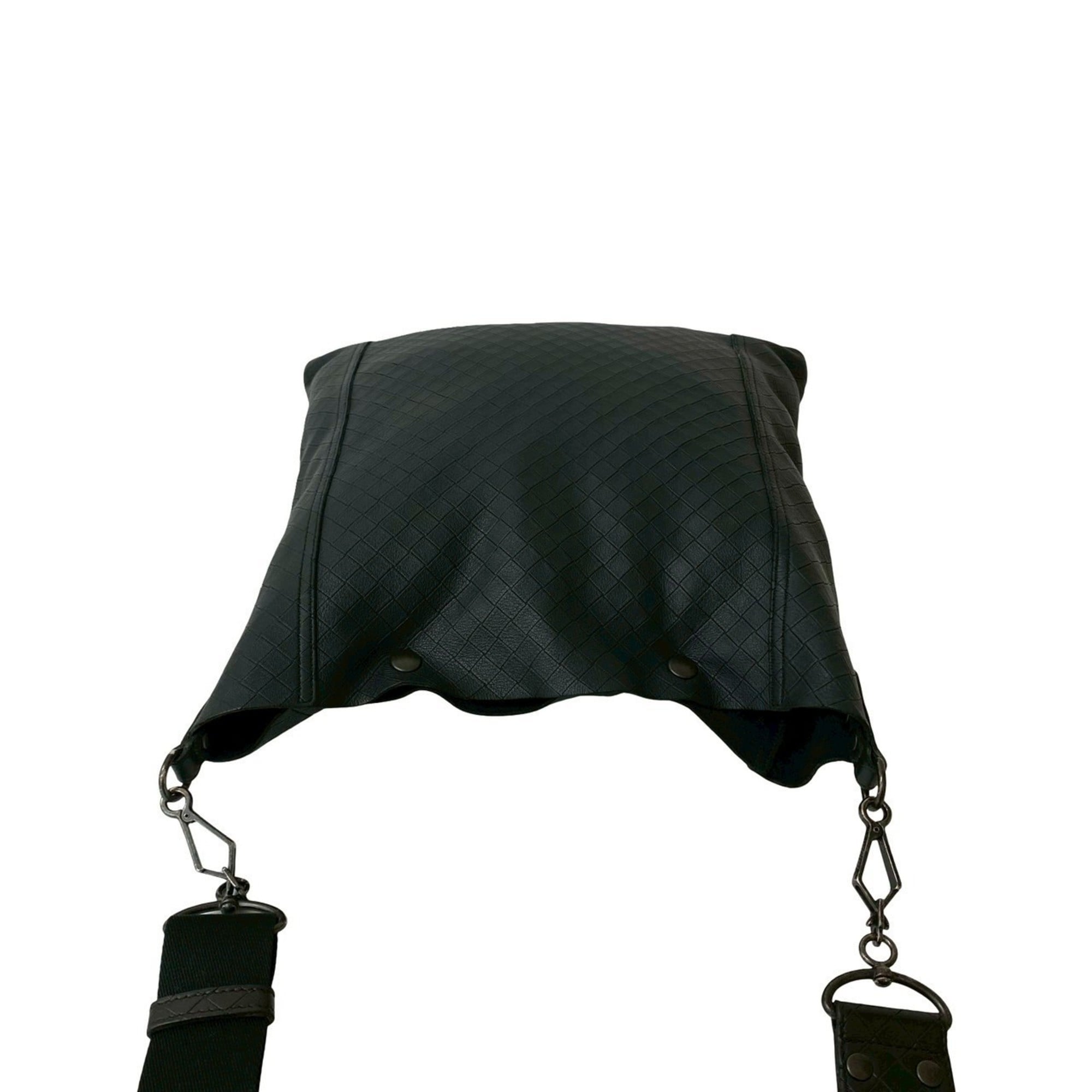 Bottega Veneta Black Leather Shoulder Bag