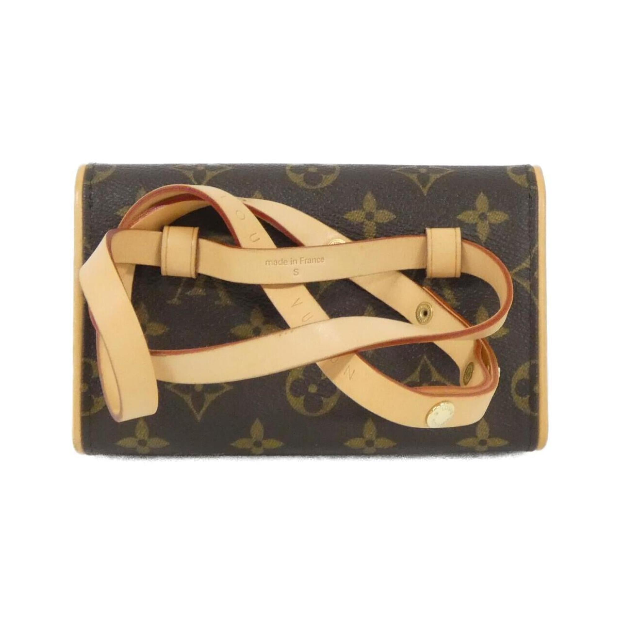 Louis Vuitton Brown Coated Canvas Fanny Pack Pochette
