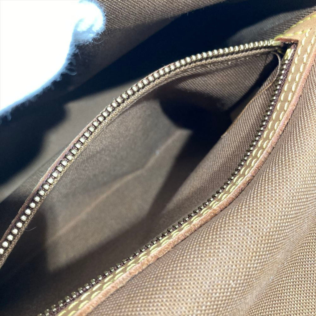 Louis Vuitton Brown Monogram Canvas Shoulder Bag