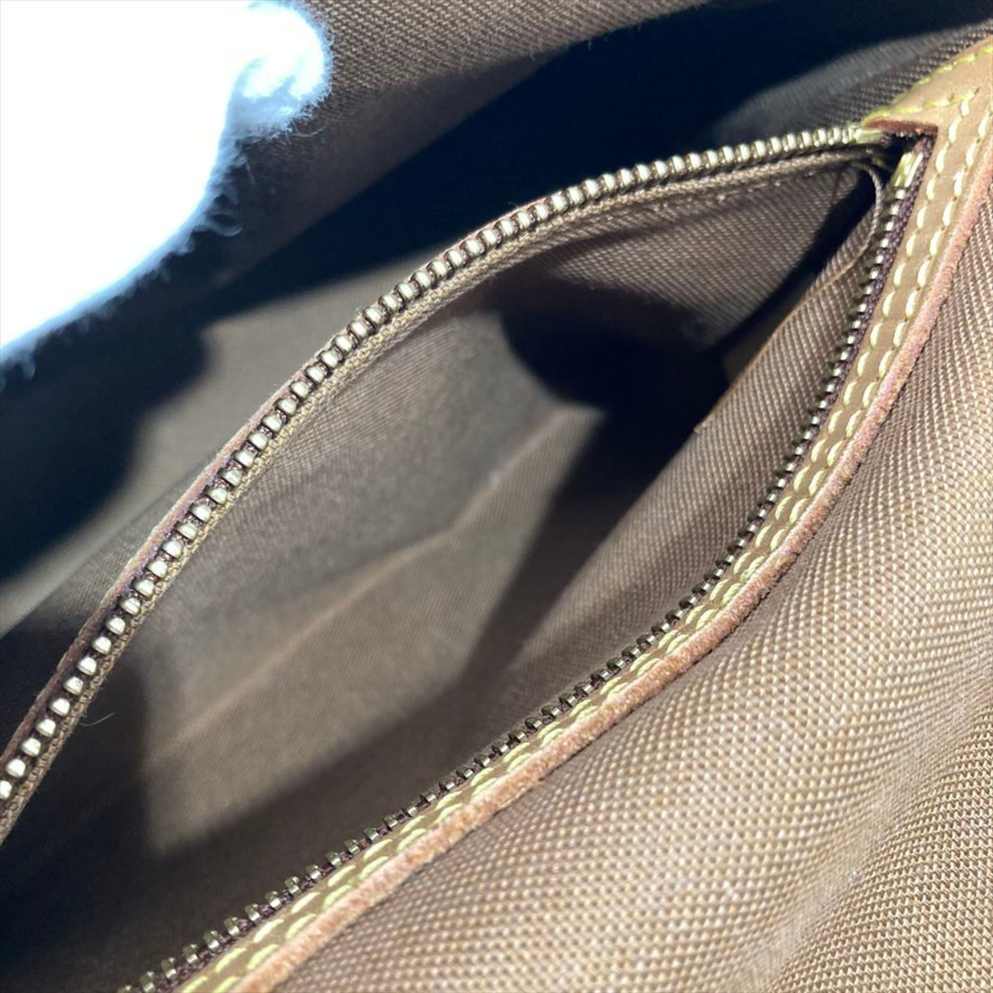 Louis Vuitton Brown Monogram Canvas Shoulder Bag