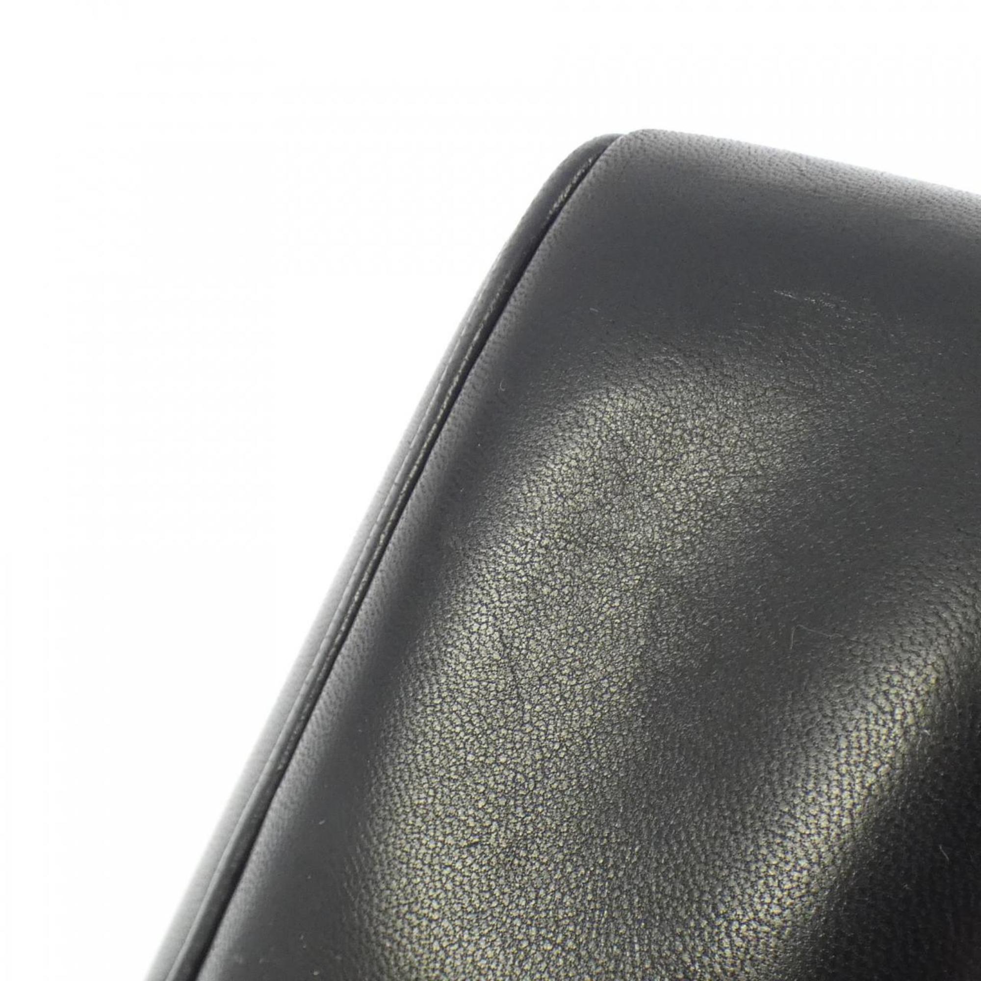Chanel Black Leather Shoulder Bag