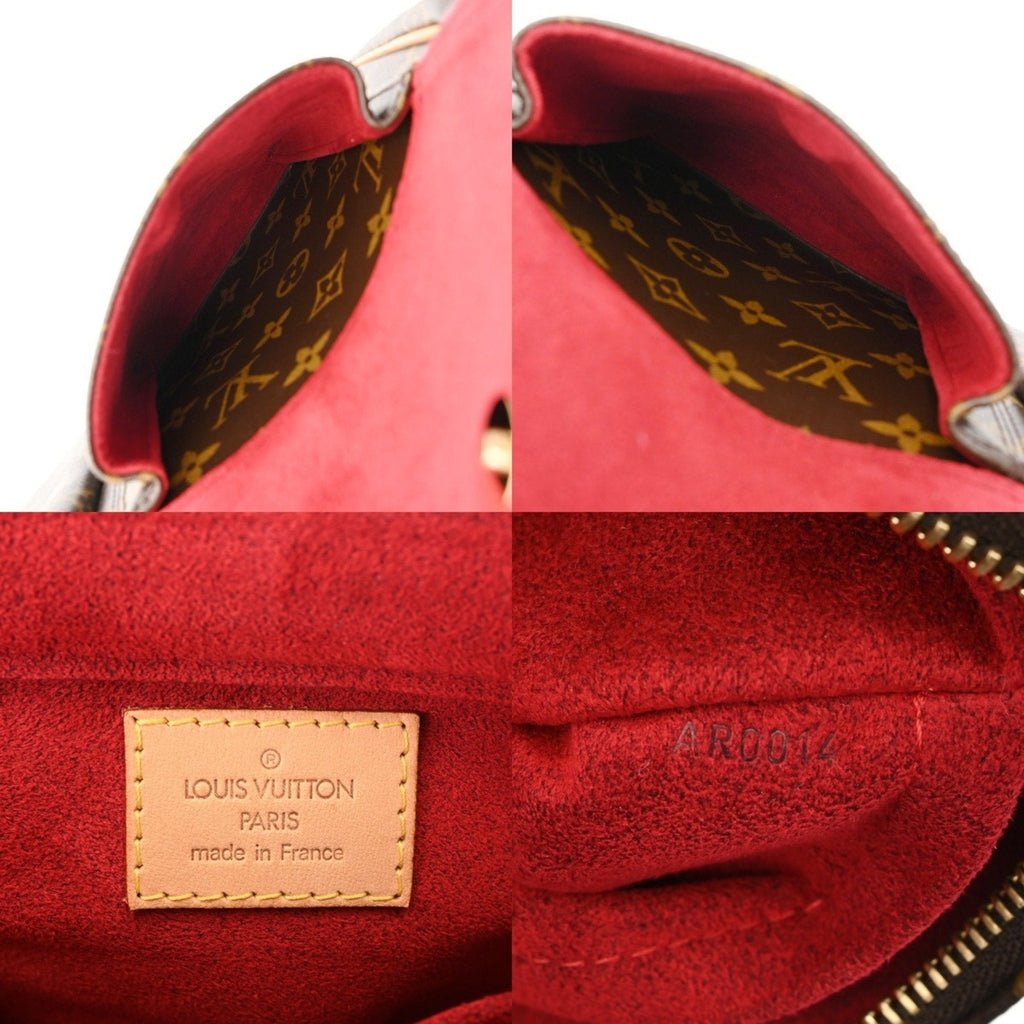 Louis Vuitton Brown Monogram Canvas Shoulder Bag