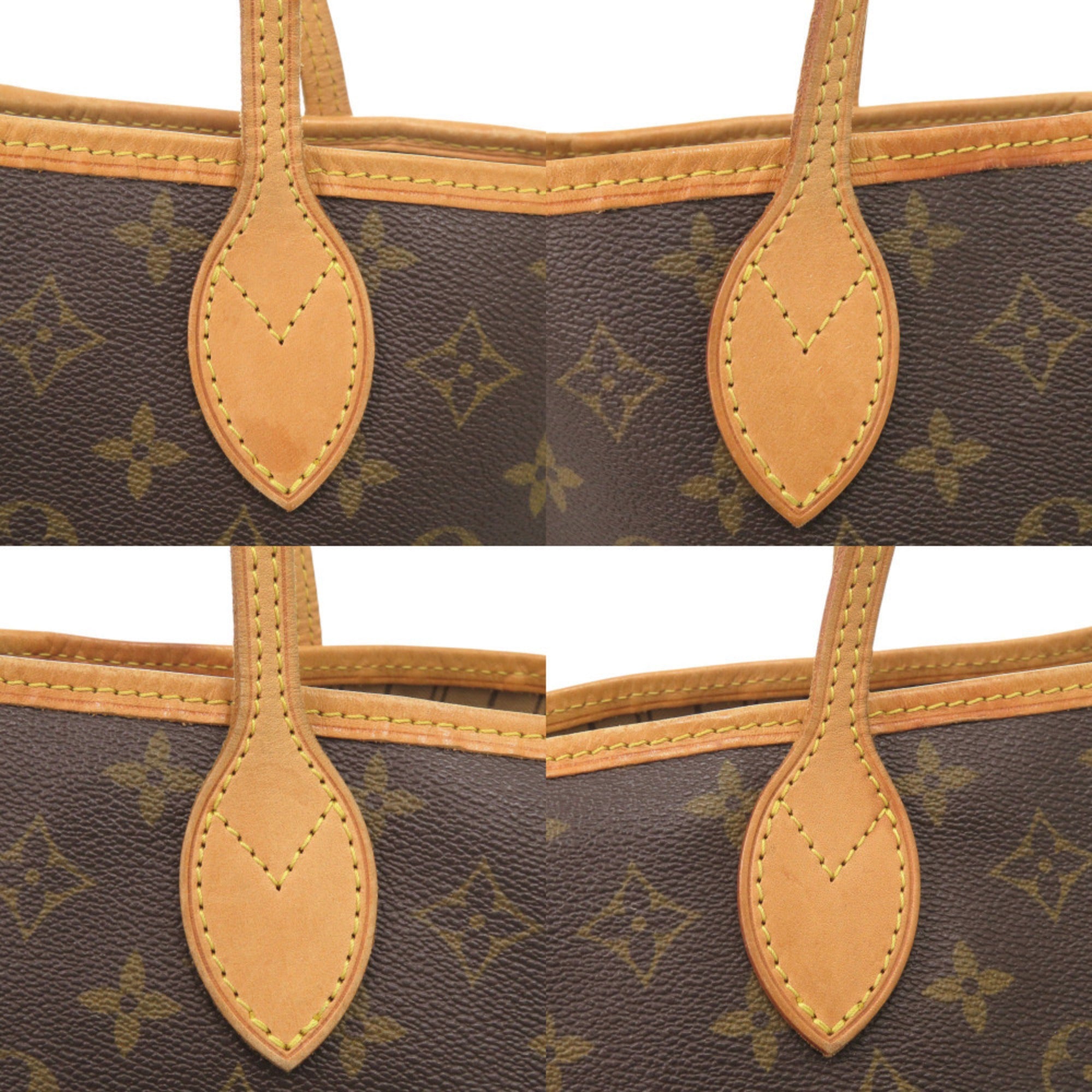 Louis Vuitton Brown Monogram Canvas Tote Bag