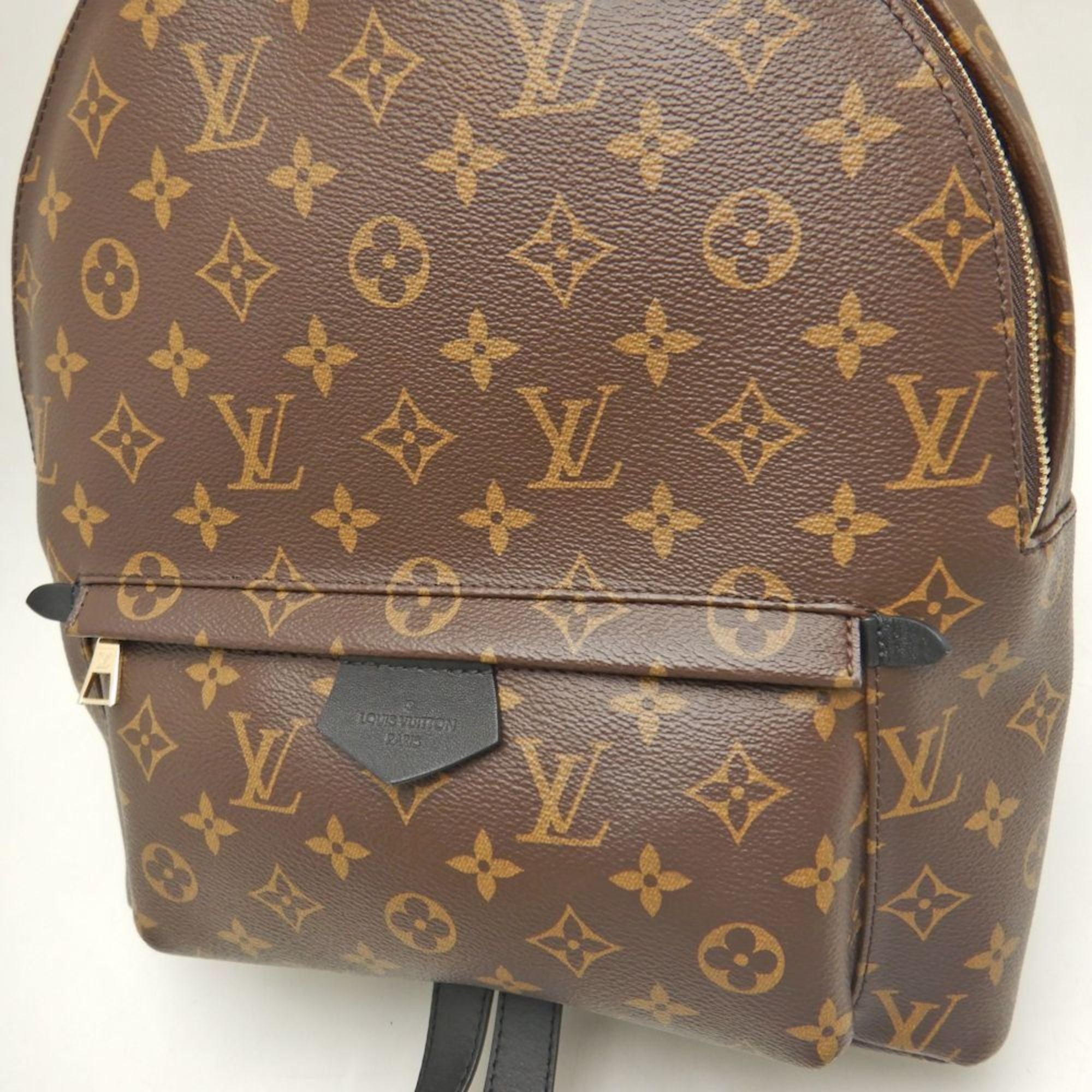 Louis Vuitton Monogram Brown Pvc Backpack