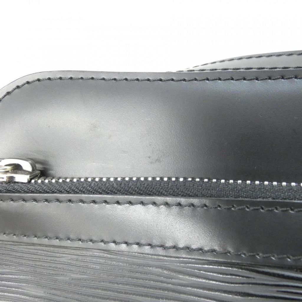 Louis Vuitton Black Leather Clutch Bag