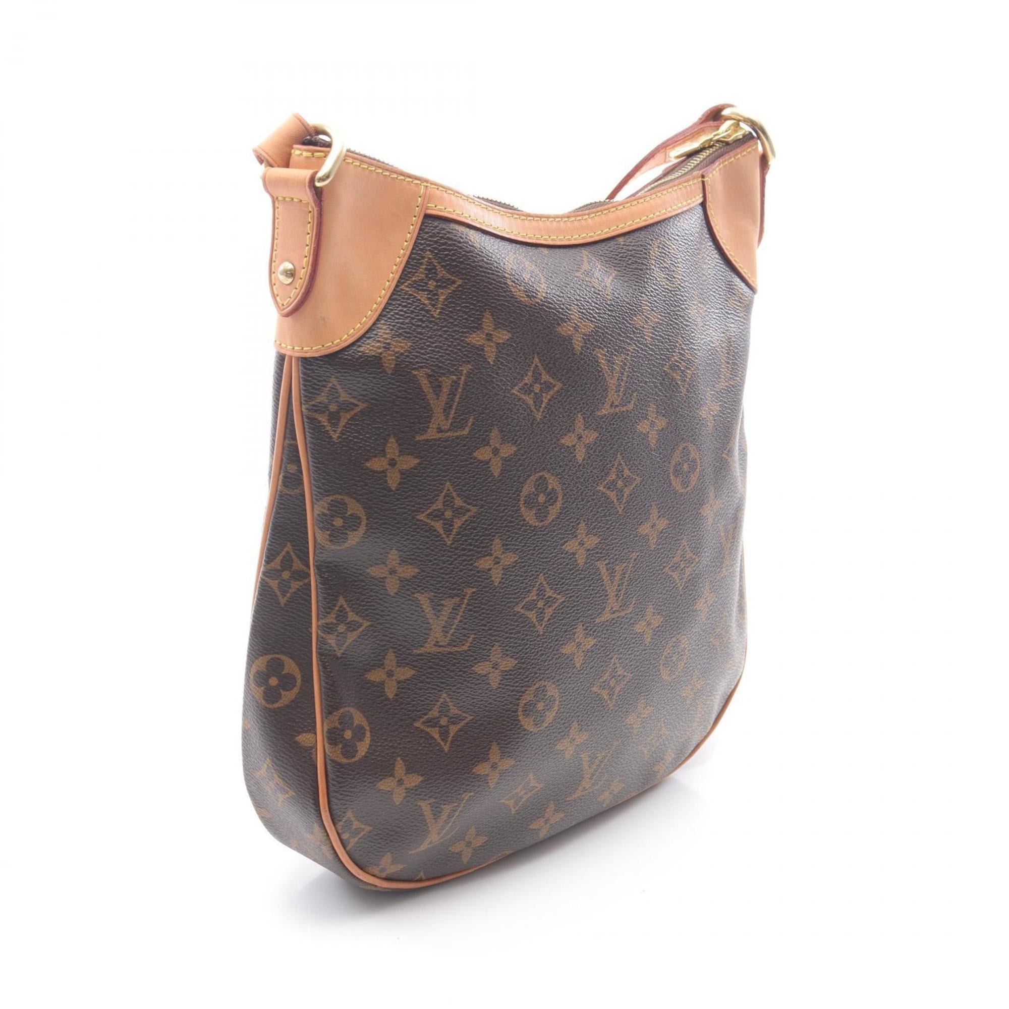 Louis Vuitton Brown Monogram Coated Canvas Shoulder Bag