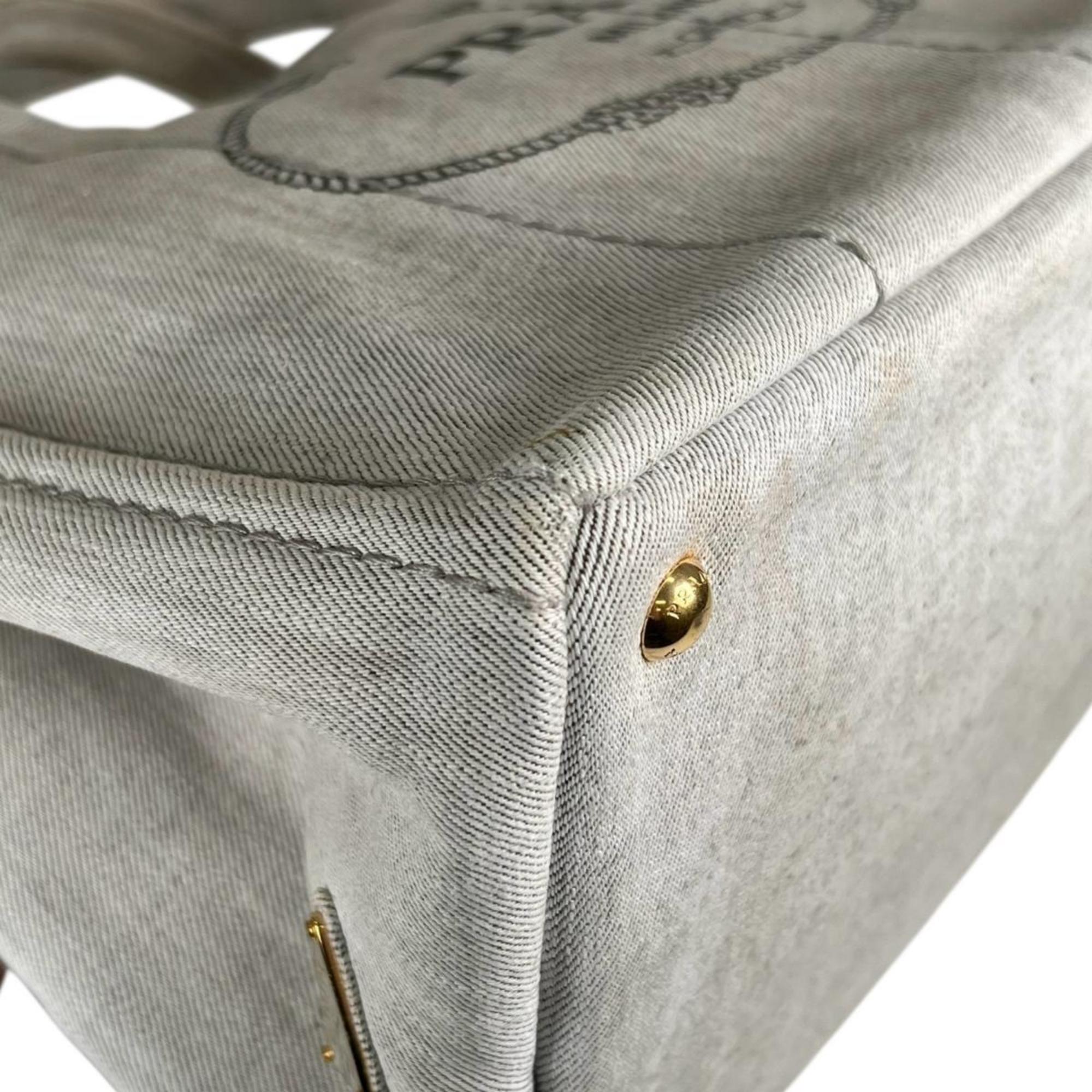 Prada Denim Tote Bag
