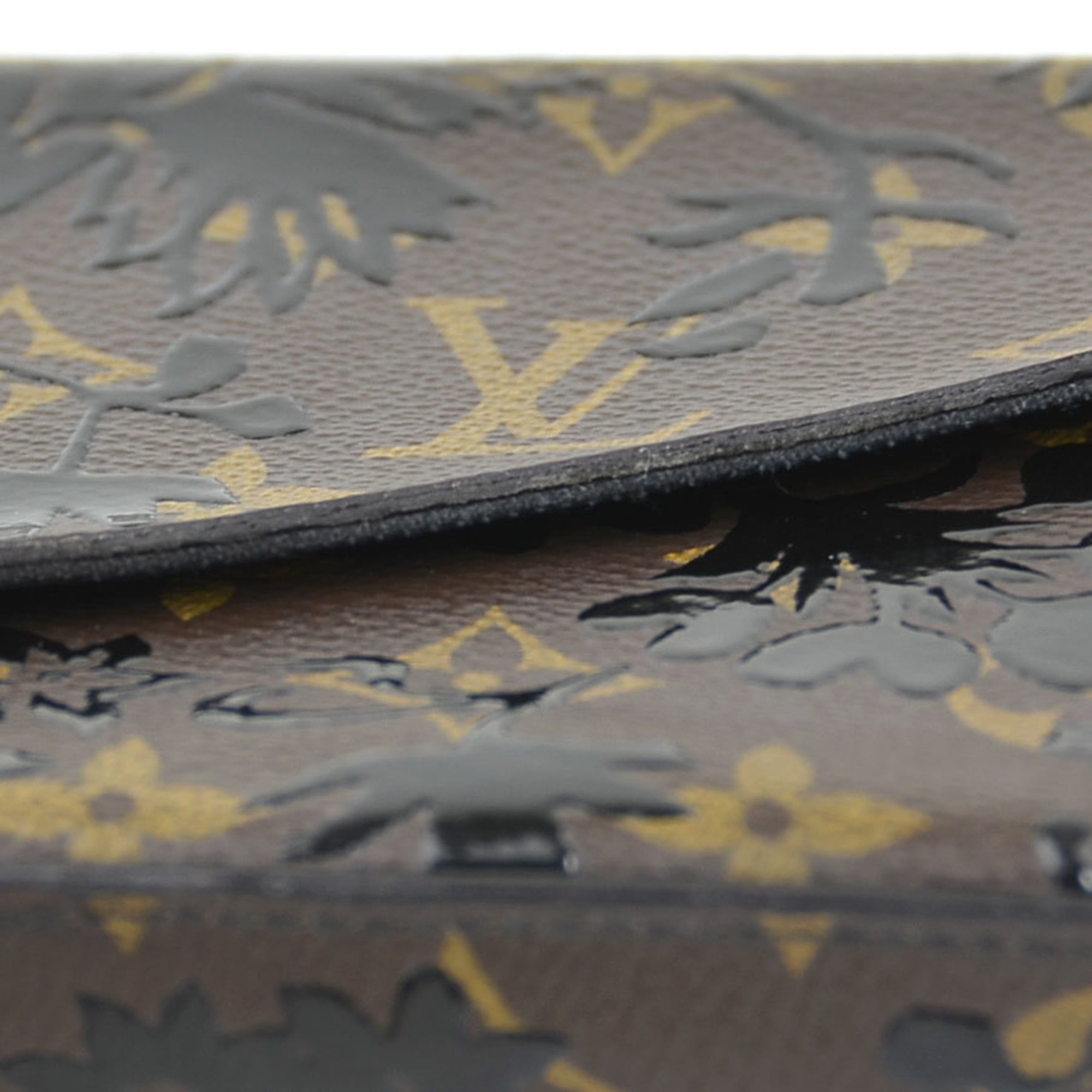 Louis Vuitton Black Brown Monogram Monogram Pochette Shoulder Bag